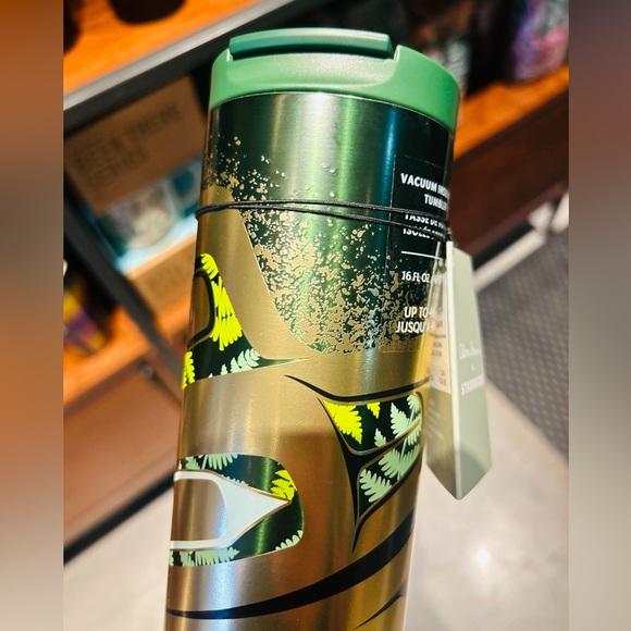 Starbucks Exclusive Alison Bremmer Abstract Design Stainless Steel Tumbler Cup - Picture 7 of 14